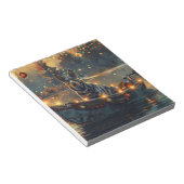 ブルーヒーラークリスマスフェスティバル航海 ノートパッド (アングル)