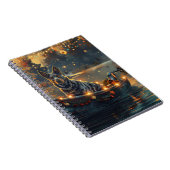 ブルーヒーラークリスマスフェスティバル航海 ノートブック (右側)