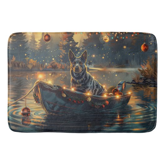 ブルーヒーラークリスマスフェスティバル航海 バスマット (正面)