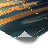 ブルーヒーラークリスマスフェスティバル航海 ポスター (角)