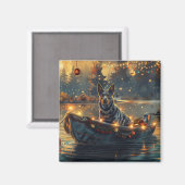 ブルーヒーラークリスマスフェスティバル航海 マグネット (正面/裏面)