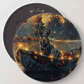 ブルーヒーラークリスマスフェスティバル航海 缶バッジ (正面&裏面)