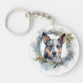 ブルーヒーラークリスマスリースフェスティバルカップ キーホルダー (正面)