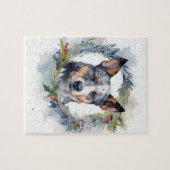 ブルーヒーラークリスマスリースフェスティバルカップ ジグソーパズル (横)