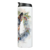 ブルーヒーラークリスマスリースフェスティバルカップ タンブラー (回転右)