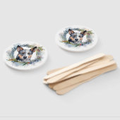 ブルーヒーラークリスマスリースフェスティバルカップ ハンドファン (組立なし)