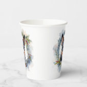 ブルーヒーラークリスマスリースフェスティバルカップ 紙コップ (左)