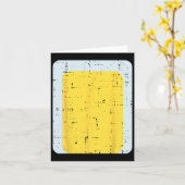 ブルーヒーラーコスチューム犬ハロウィーン最後の瞬間の男性 カード (黄色い花)