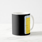 ブルーヒーラーコスチューム犬ハロウィーン最後の瞬間の男性 コーヒーマグカップ (正面右)