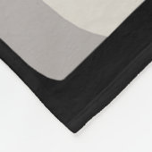 ブルーヒーラードッググレイ遊牧民マンガパピーおもしろい穴 フリースブランケット (角)