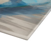 ブルーヒーラービーチサーフィン絵画ズ カッティングボード (角)