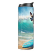 ブルーヒーラービーチサーフィン絵画ズ タンブラー (回転左)