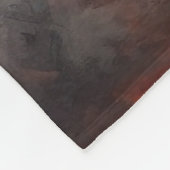 ブルーヒーラー紅葉秋インスパイア フリースブランケット (角)