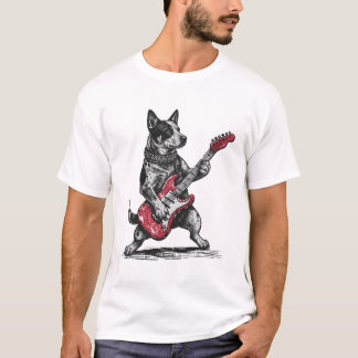 ブルーヒーラー ギター Tシャツ