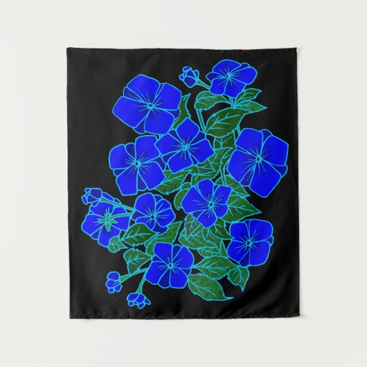 ブルービオレット（小） タペストリー (正面)