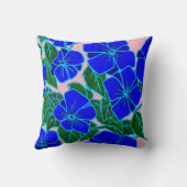 ブルービオレット#6 クッション (裏面)