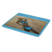 ブルービキニビーチサンドサンダー_コーブ カッティングボード (角)