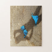 ブルービキニビーチサンドサンダー_コーブ ジグソーパズル (縦)