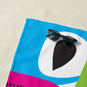 ブルービキニビーチタオル ビーチタオル (インサイチュ)