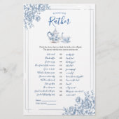 ブルービクトリアンガーデンブライダルお茶の方が好き (正面)