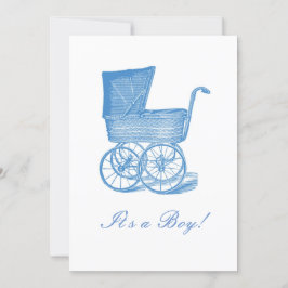 ブルービクトリアンベビー発表 招待状