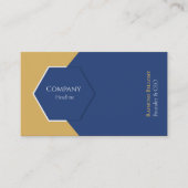 ブルービジネス企業のカード 名刺 (正面)
