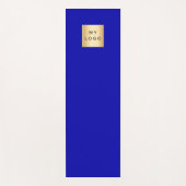 ブルービジネス王室のロゴスタジオ ヨガマット (正面)