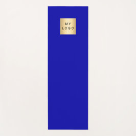 ブルービジネス王室のロゴスタジオ ヨガマット