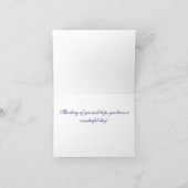 ブルービジョンカード誕生日 カード (内部)