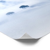 ブルービソン ポスター (角)