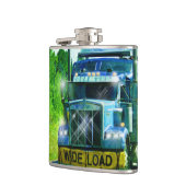 ブルービッグリグトラック&ハイウェイトラック フラスク (左)