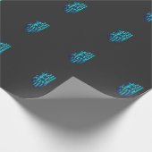 ブルービットコインTシャツ ラッピングペーパー (角)