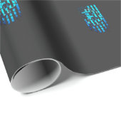 ブルービットコインTシャツ ラッピングペーパー (ロールコーナー)