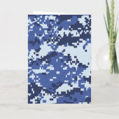 ブルービデオゲーマー12誕生日カード カード (裏面)