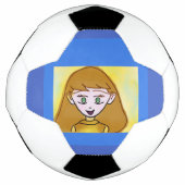 ブルービンゴアニメサッカーボール サッカーボール (正面)