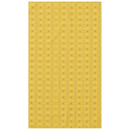 ブルービースト走ズイエロー テーブルクロス (正面)