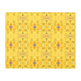 ブルービースト走ズイエロー メタルプリント