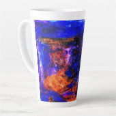 ブルービースト走ズファイアー カフェラテマグ (左アングル)