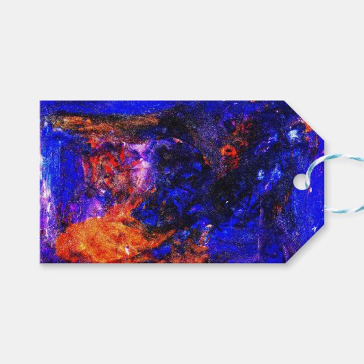 ブルービースト走ズファイアー ギフトタグ (正面(横))