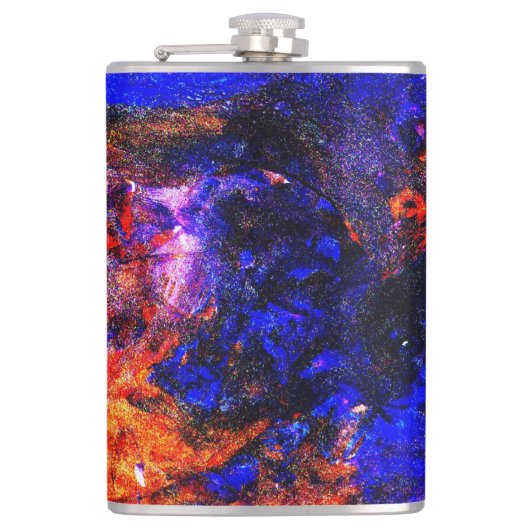 ブルービースト走ズファイアー フラスク (正面)