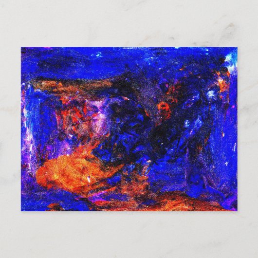 ブルービースト走ズファイアー ポストカード (正面)