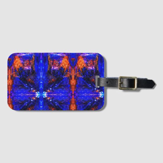 ブルービースト走ズファイアー ラゲッジタグ (正面横)