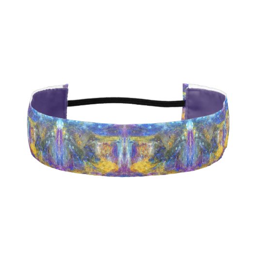 ブルービースト走ーズ アスレチックヘッドバンド (正面)