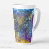 ブルービースト走ーズ カフェラテマグ (右アングル)