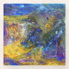 ブルービースト走ーズ ガラスコースター