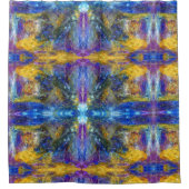 ブルービースト走ーズ シャワーカーテン (正面)