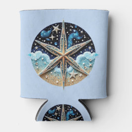 ブルービーチをテーマにしたクーラーボックス 缶クーラー