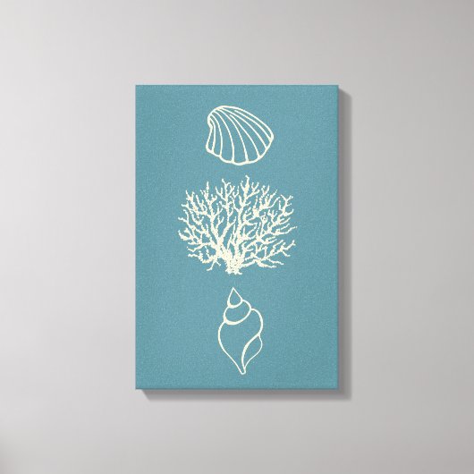 ブルービーチアートキャンバス キャンバスプリント (正面)