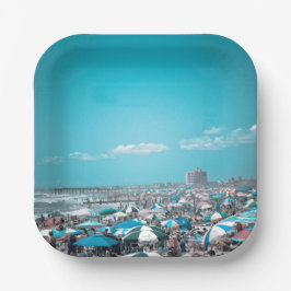 ブルービーチアート ペーパープレート