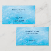 ブルービーチウェーブ名刺 名刺 (正面/裏面)